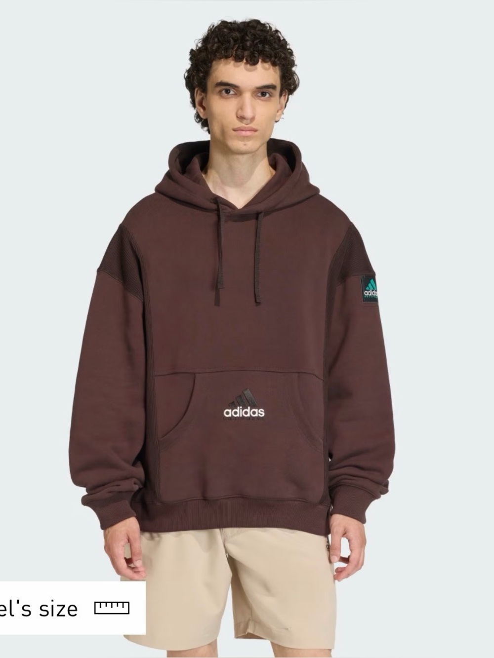 ADIDAS EQUIPMENT RIBBED HOODIE
